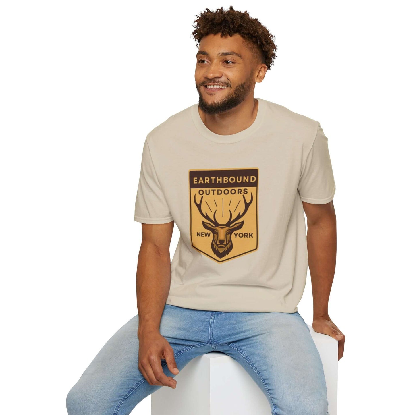 Earthbound Outdoors Unisex Softstyle T-Shirt - Trophy Deer