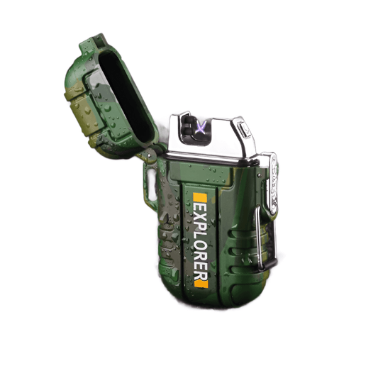 Waterproof Survival Plasma Lighters 2 Pack