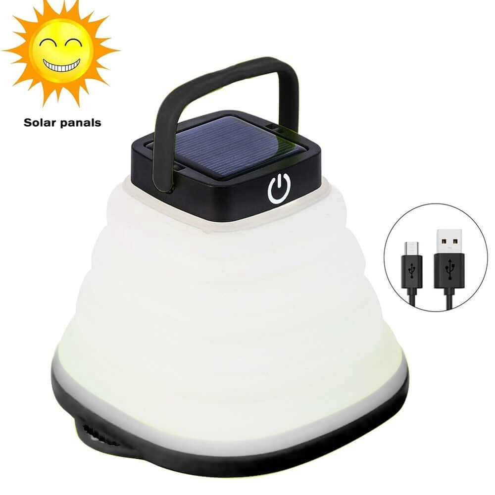 Solar Collapsible Camping Light