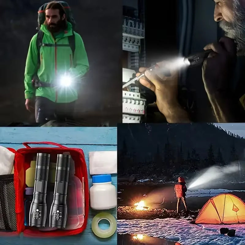 5-Mode Waterproof Tactical Flashlight