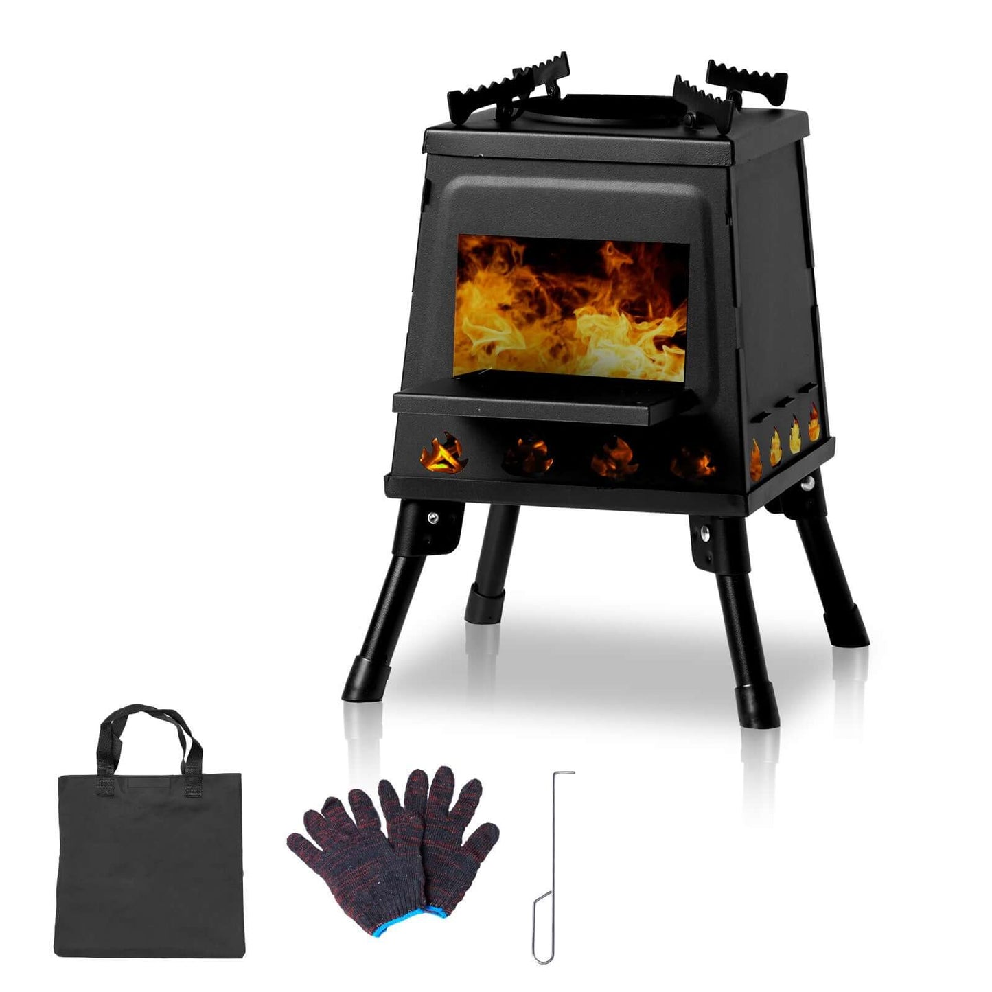Iron Panel Portable Camping Stove