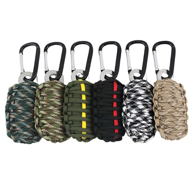 EDC Outdoor Survival Fishing Kit Keychain