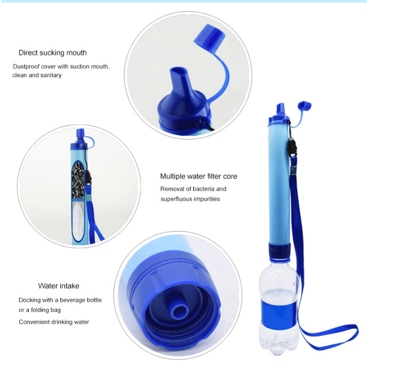 Emergency Survival Life Straw