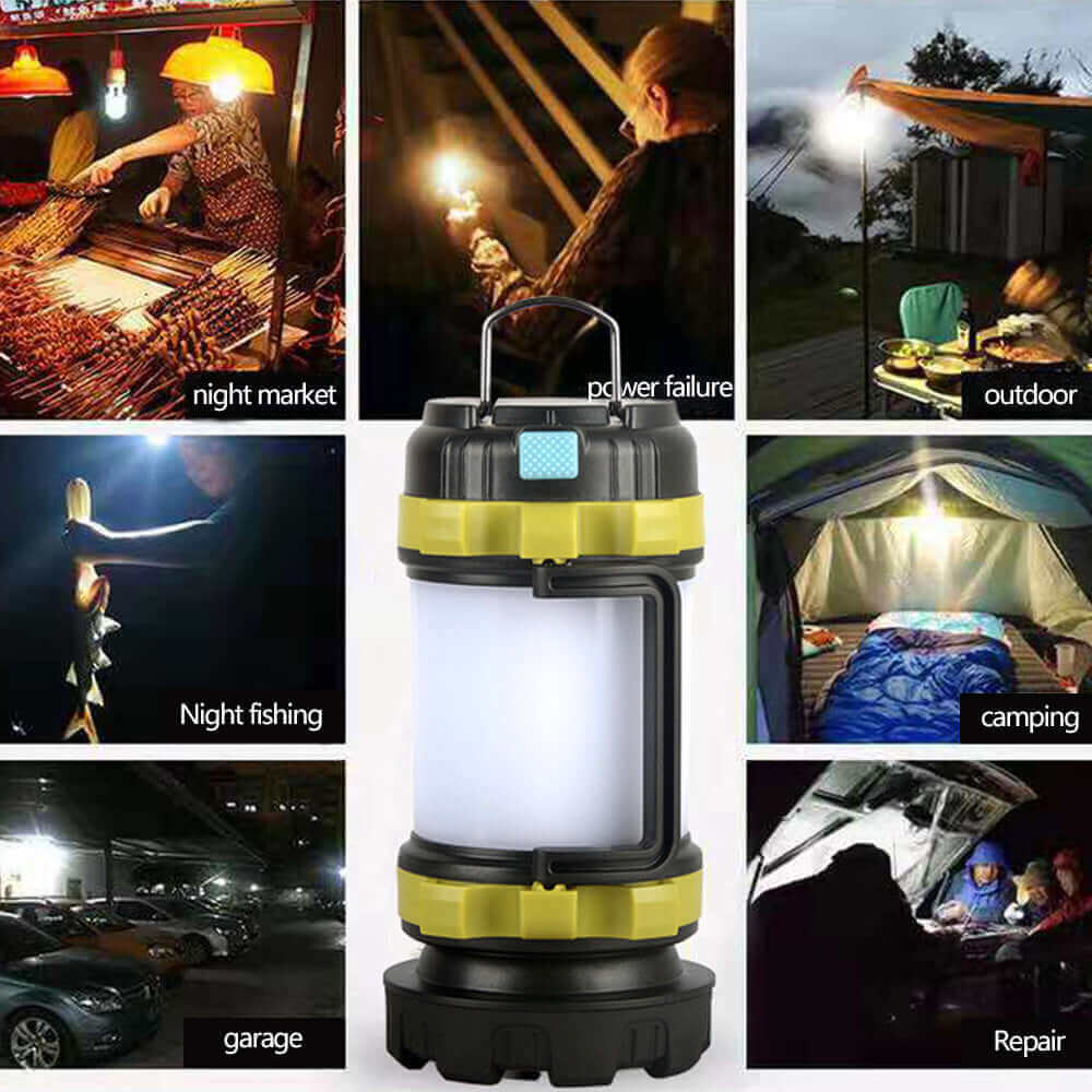 Rechargeable Power Bank Flashlight