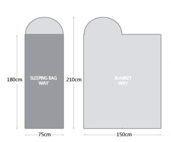 Portable Light Adult Sleeping Bag