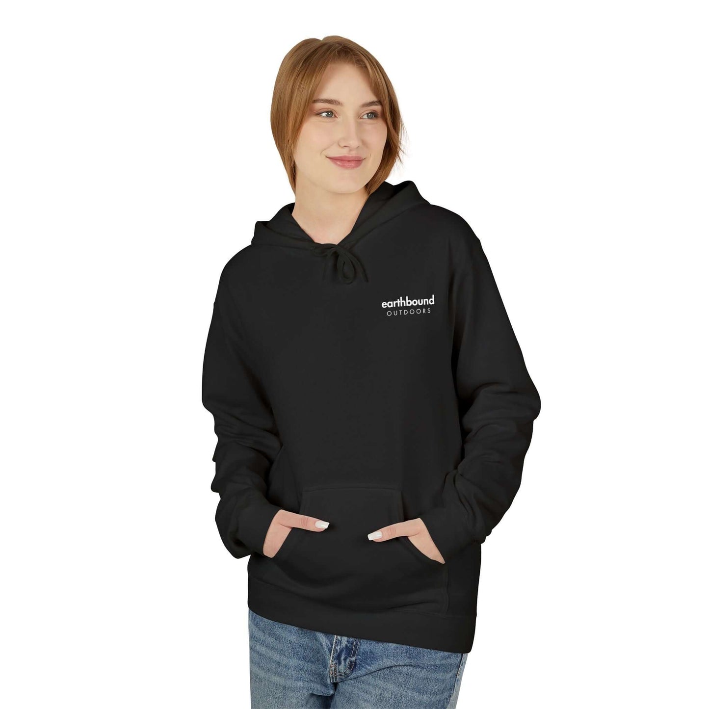 Earthbound Outdoors Unisex Fleece Hoodie - Cozy & Stylish for Outdoor Adventures