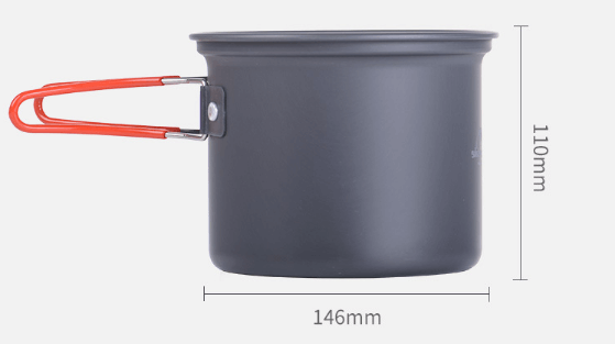 4-in-1 Camping Cookware