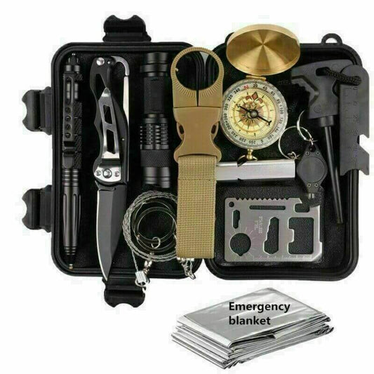 14-In-1 Emergency Tactical Survival Kit