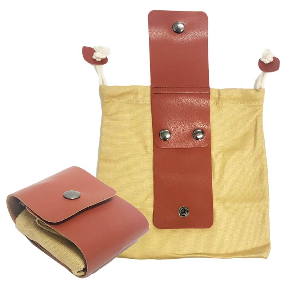 Foldable Canvas Foraging Pouch