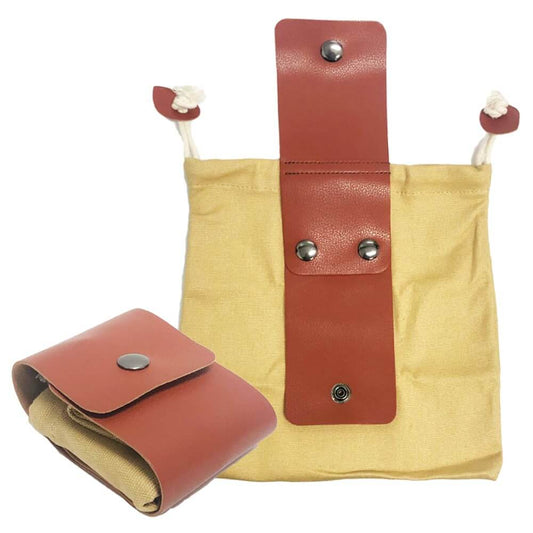 Foldable Canvas Foraging Pouch
