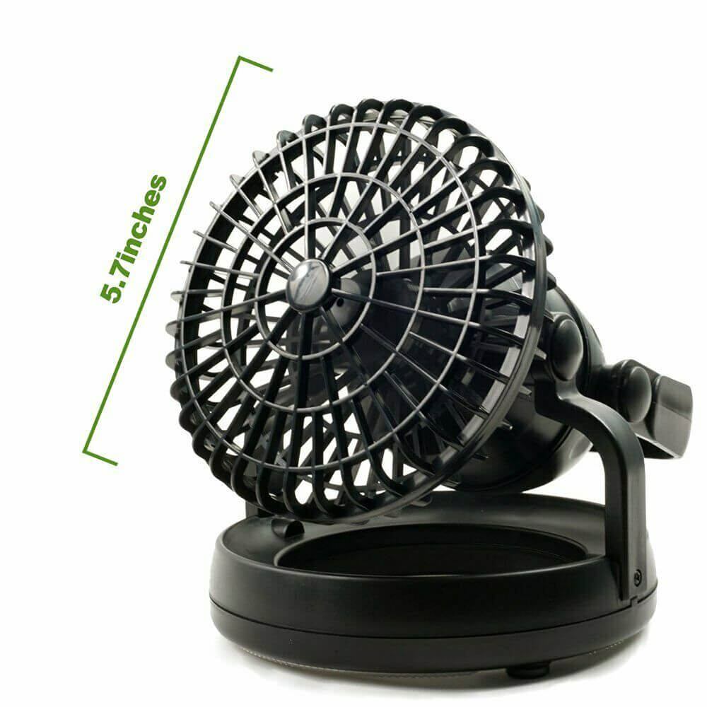 Portable LED Camping Lantern with Fan