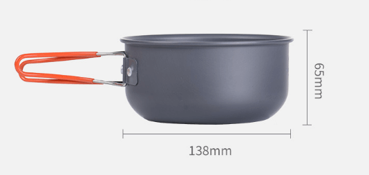 4-in-1 Camping Cookware
