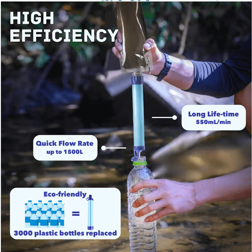 Emergency Survival Life Straw