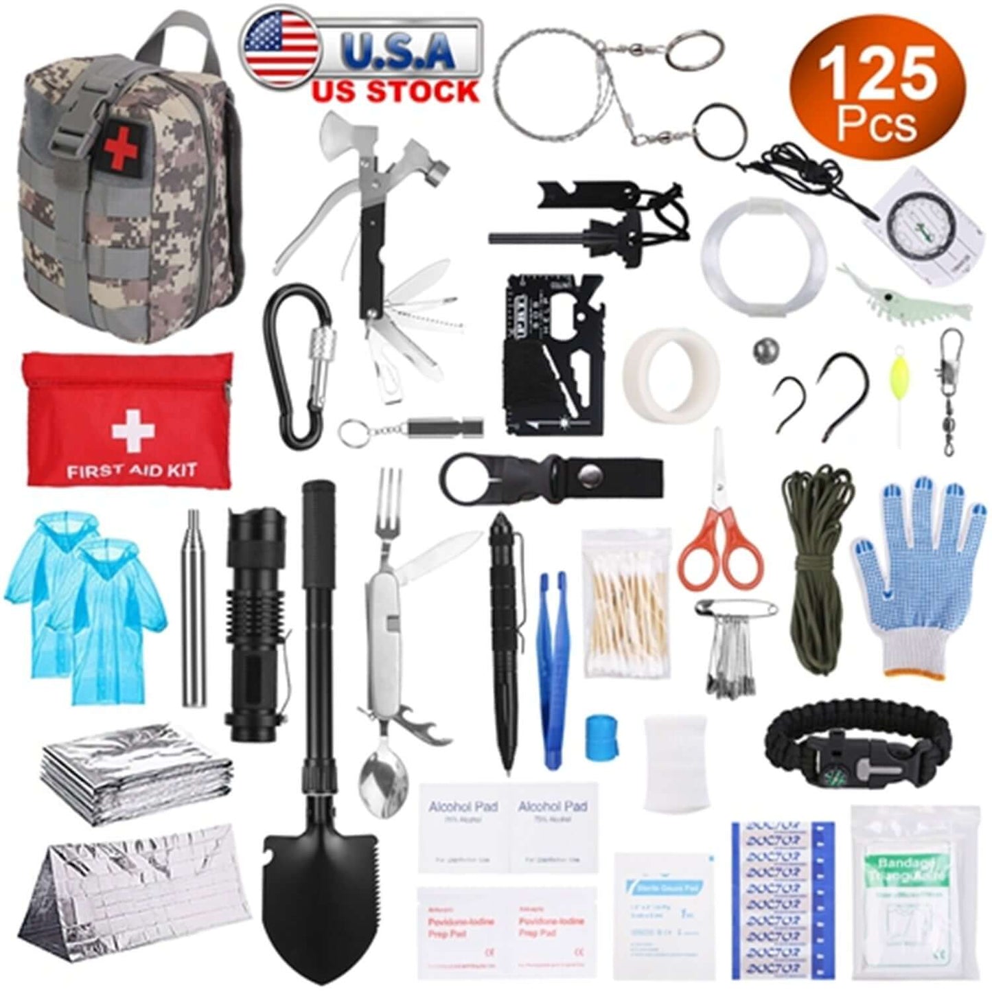 125-In-1 Survival Kit