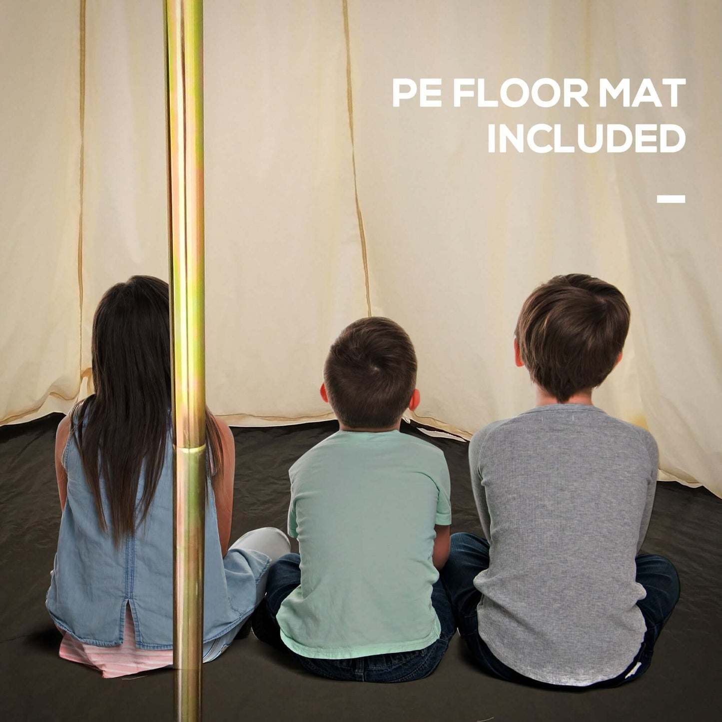 10-Person Large Waterproof Yurt Camping Tent