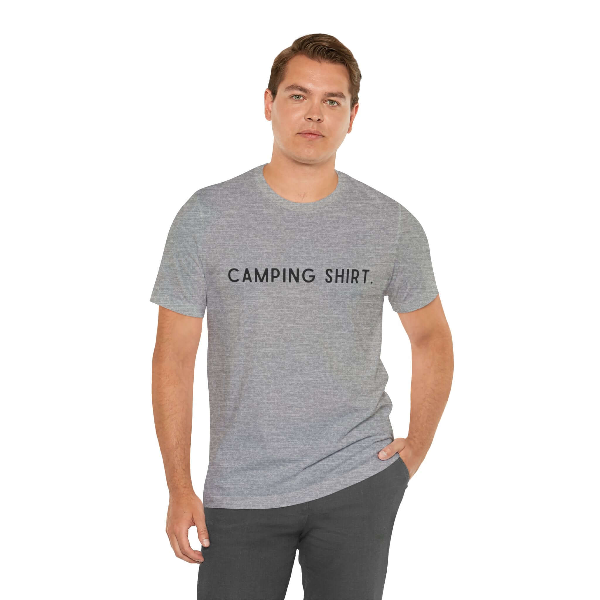 Earthbound Outdoors Unisex "Camping Shirt." Tee