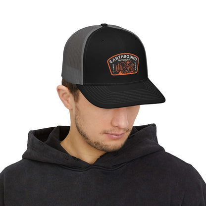 Adventure Trucker Hat With Embroidered Patch