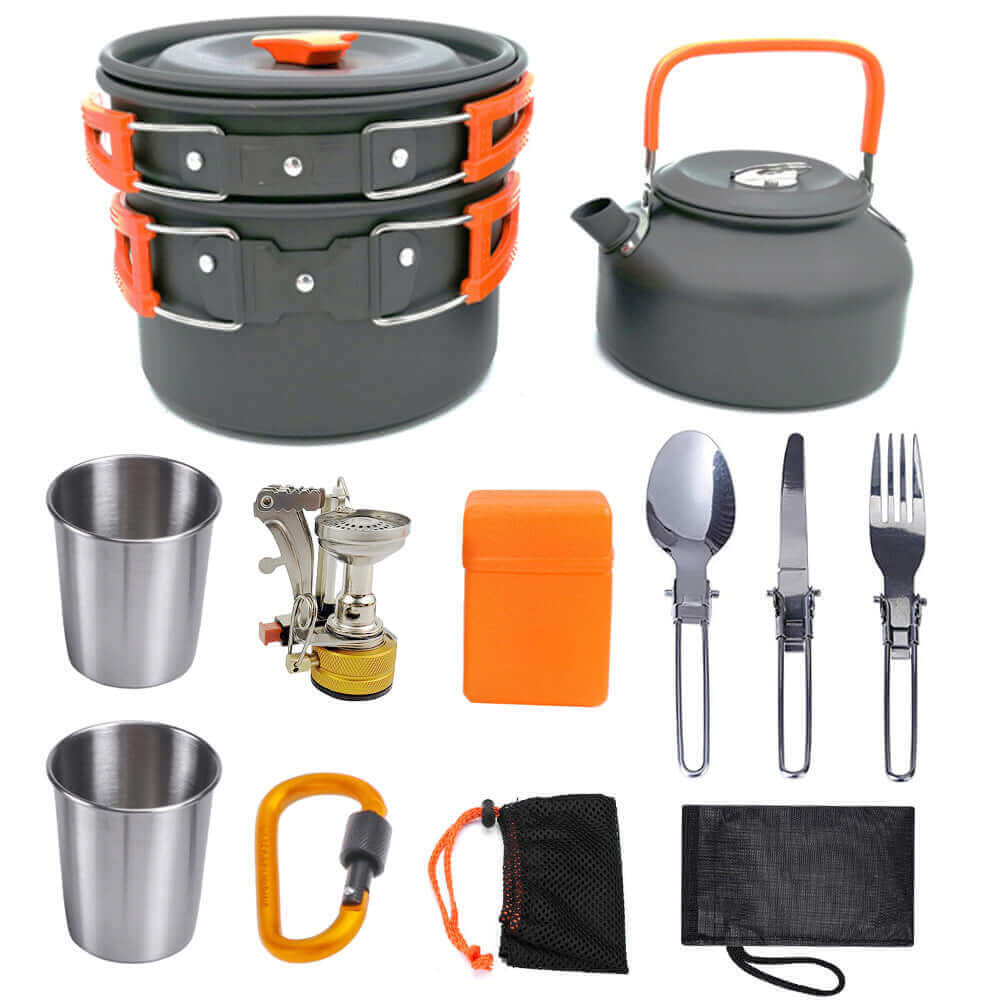Portable Camping Cookware Kit
