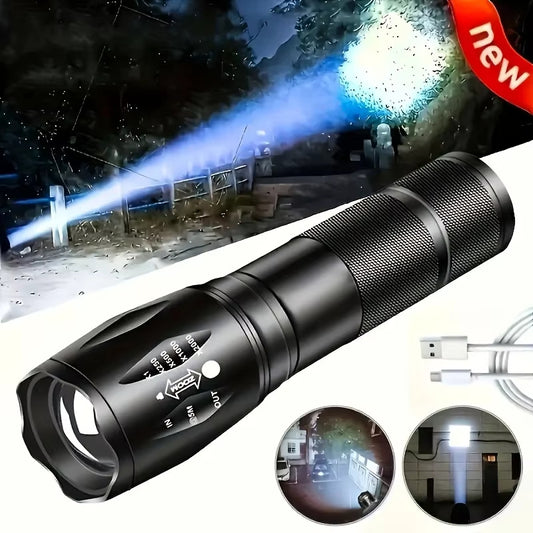 5-Mode Waterproof Tactical Flashlight