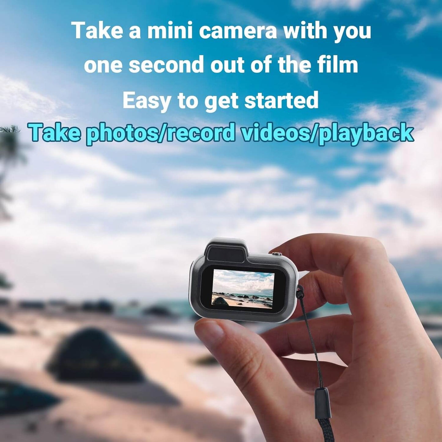 Key Chain Mini Camera With 32GB SD Card for capturing outdoor adventures in HD.