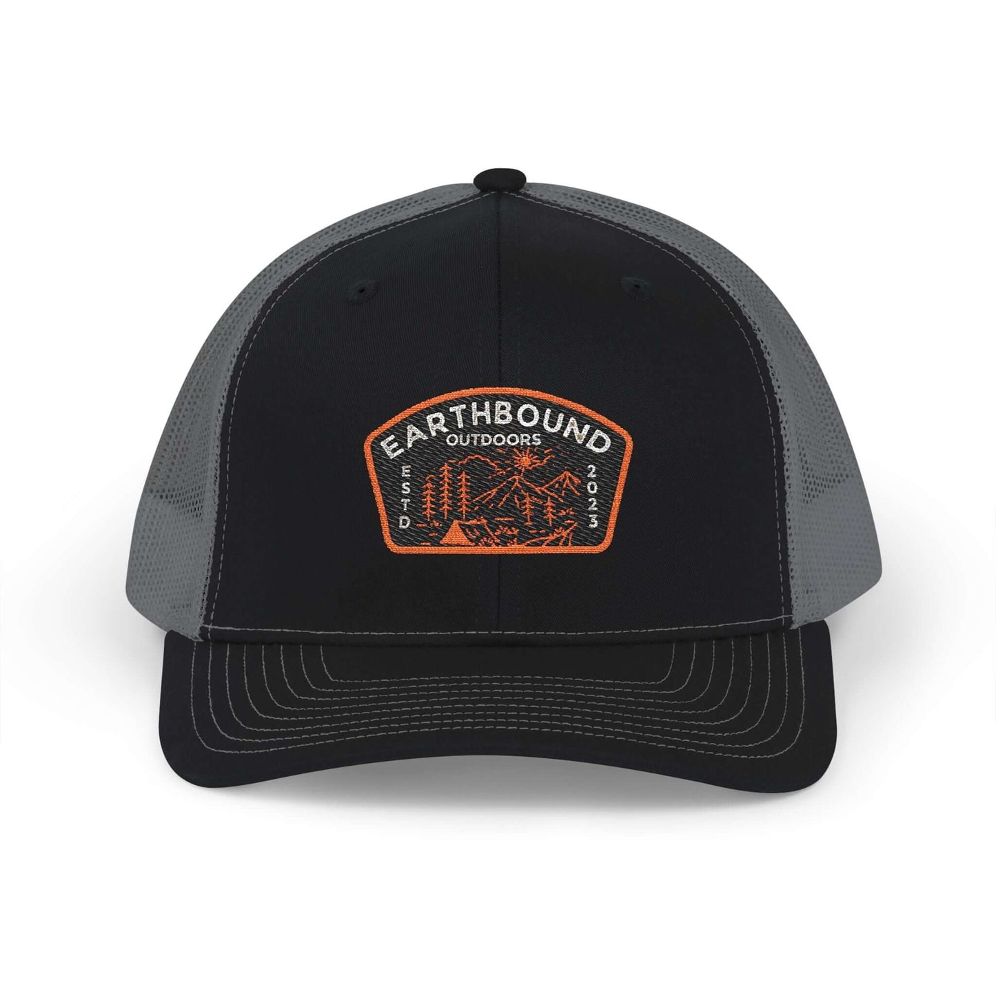 Adventure Trucker Hat With Embroidered Patch
