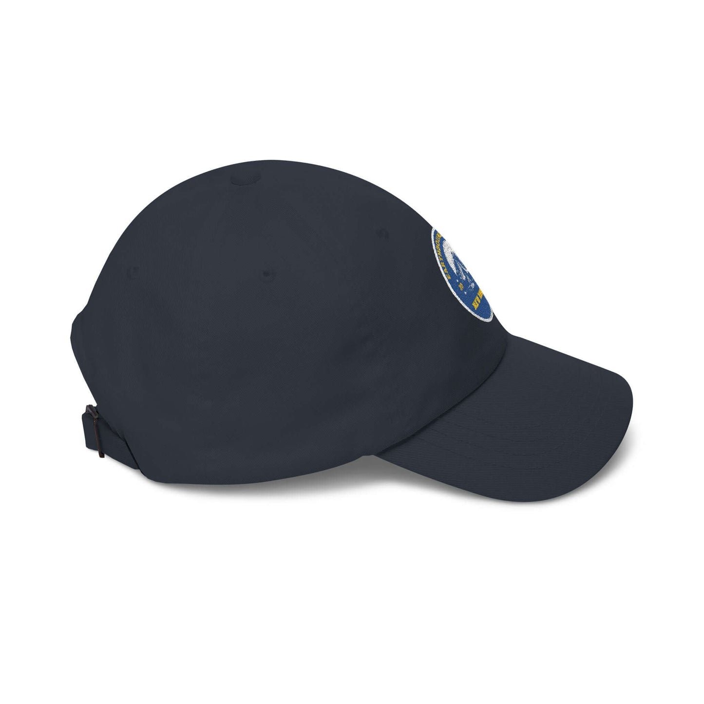 New York Mountains Navy Cotton Dad Cap