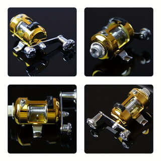 Aluminum Alloy Pocket-Sized Fishing Rod parts showcasing premium design and compact features for portable fishing adventures.