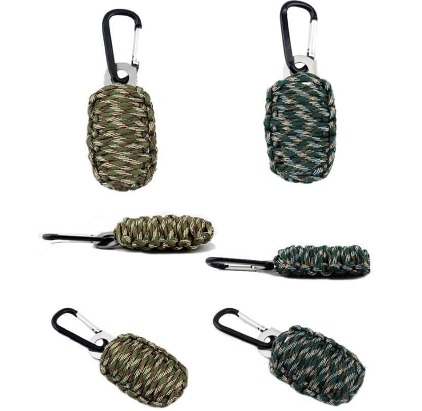 EDC Outdoor Survival Fishing Kit Keychain