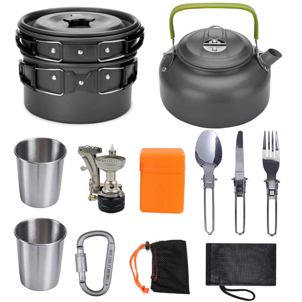 Portable Camping Cookware Kit