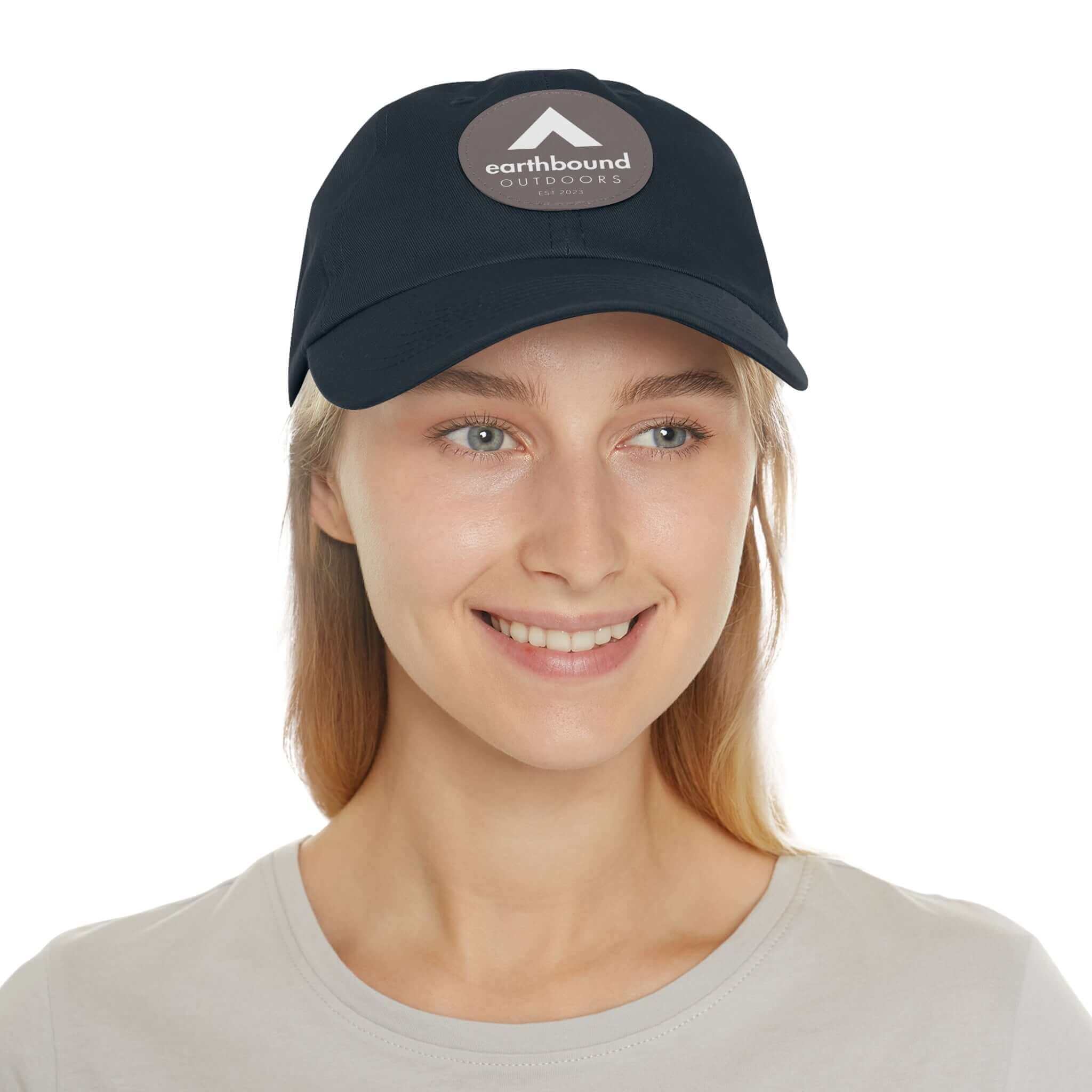 Earthbound Outdoors Dad Hat with Leather Patch