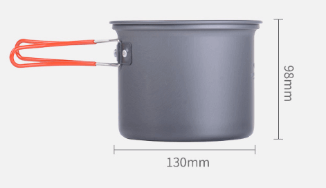 4-in-1 Camping Cookware