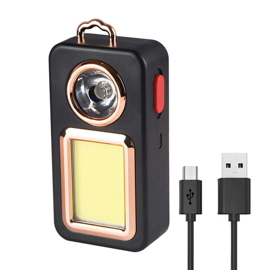 Solar Portable Camping Lantern with USB charging and bright light source for outdoor adventures.