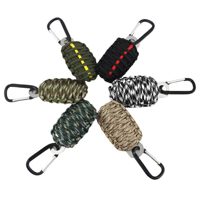 EDC Outdoor Survival Fishing Kit Keychain