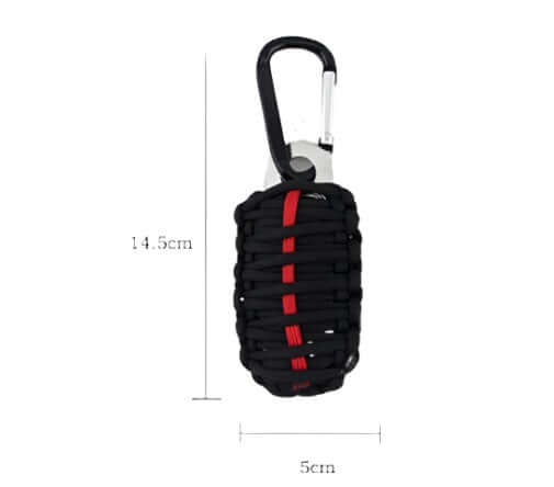 EDC Outdoor Survival Fishing Kit Keychain