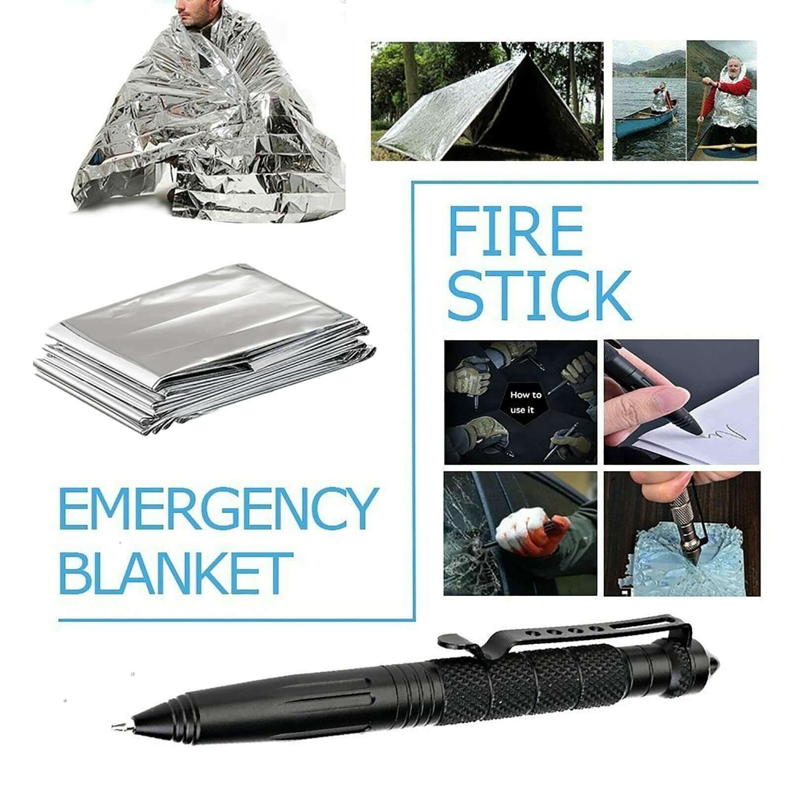 14-In-1 Emergency Tactical Survival Kit