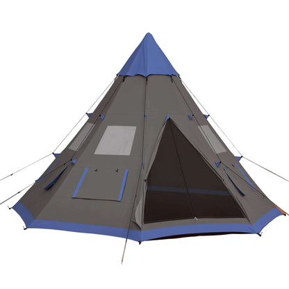 7-Person 12FT Camping Tent, spacious and waterproof family shelter for outdoor adventures.